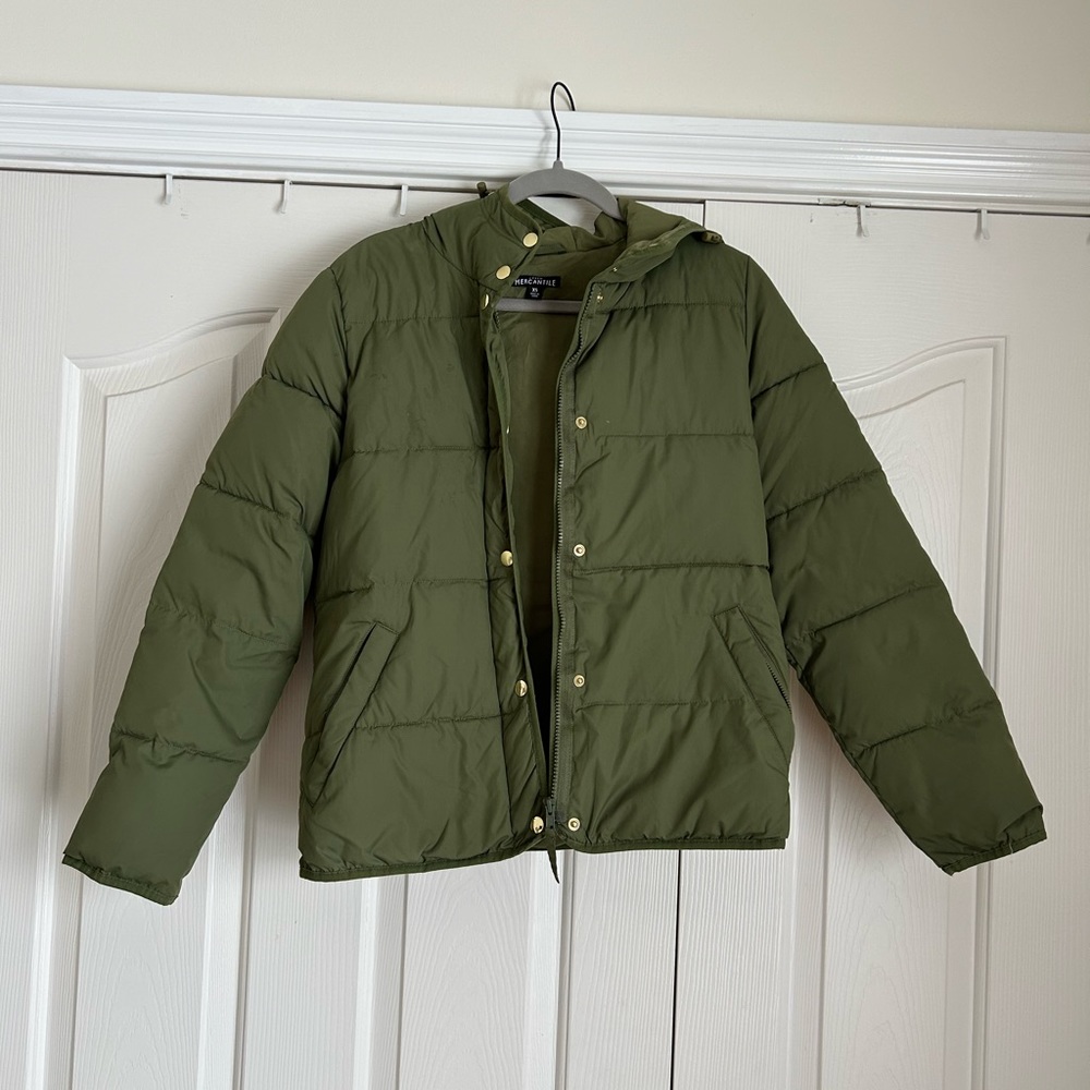J.crew puffer jacket